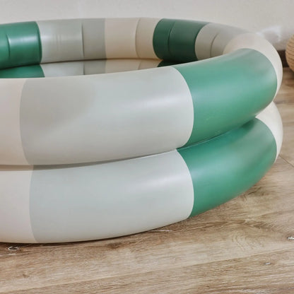 Uppblåsbara PVC-havsbollar för barn - Färgglada sommarpoolleksaker för lek i trädgård och gård