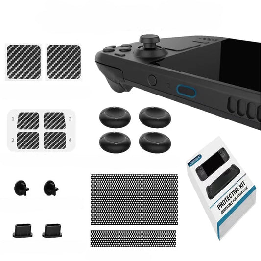 Kit de protección para Steam Deck Conjunto de accesorios a prueba de polvo
