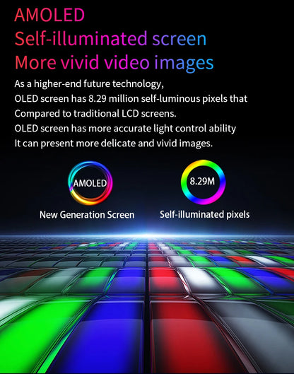 OLED 13.3 bærbar skjerm metallramme reiseskjerm