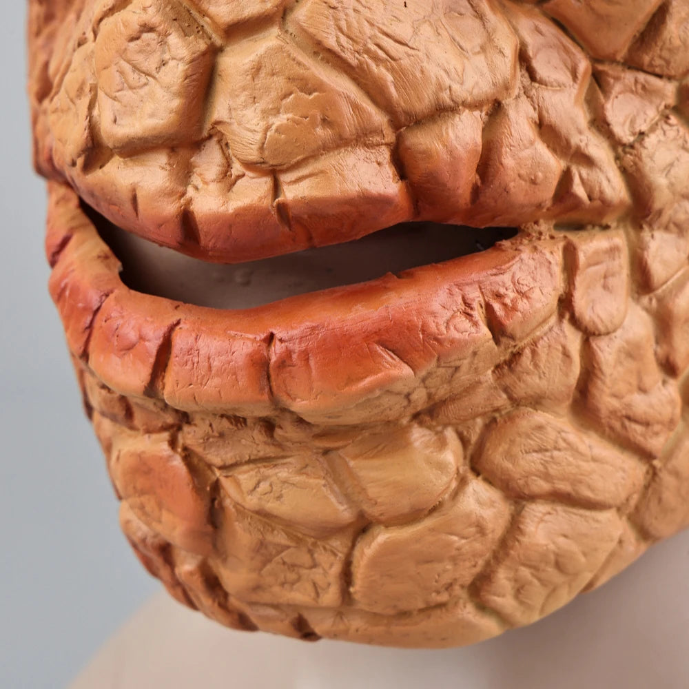 Fantastic Four Thing Latex Mask and Gloves Cosplay Set for Adults Halloween 2026