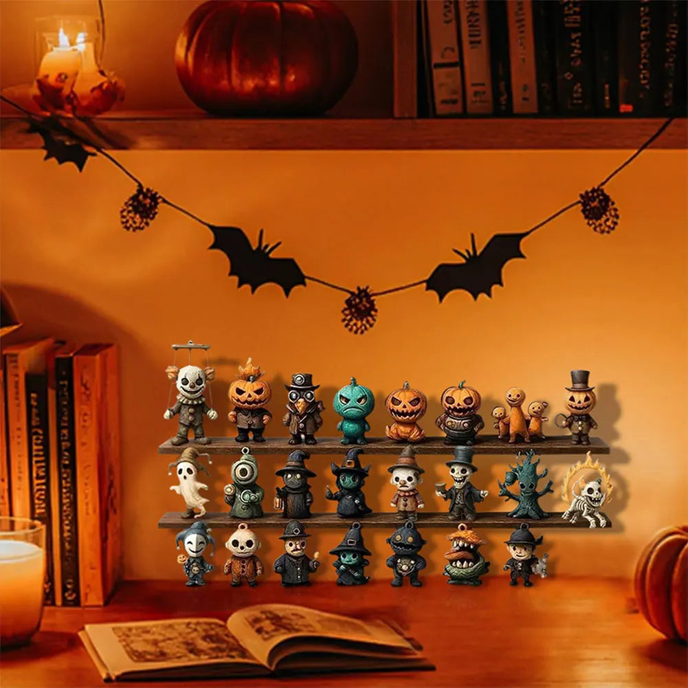 Calendario de Adviento de Halloween Figuras Coleccionables 31 Días 2025