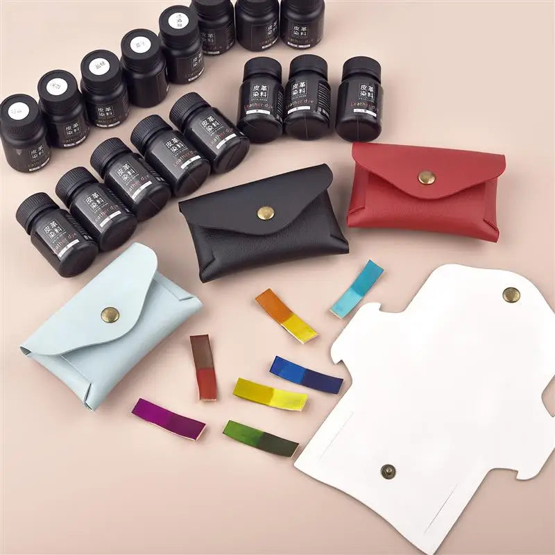 Leather Dye Paint Set – 16 Color Multi Pack For Fabric And Leather DIY Crafts, TikTok Viral Fall 2026