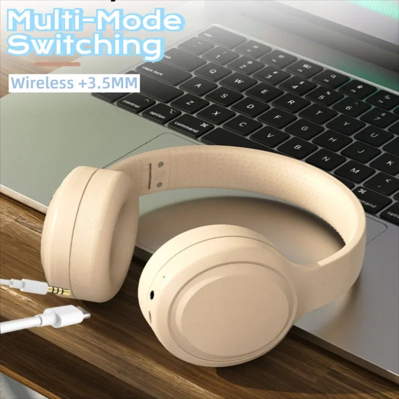 Wireless Bluetooth Headphones Over Ear Noise Cancelling