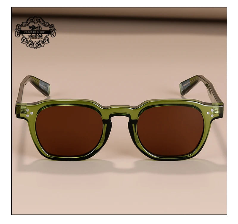 Sunglasses TR90 Frame Retro Rivets Style Unisex Polarized UV400 Summer 2026 Gift Idea