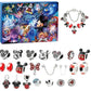 Disney 2024 Advent Calendar Bracelets - 24 Days DIY Jewelry Countdown for Christmas Gifts