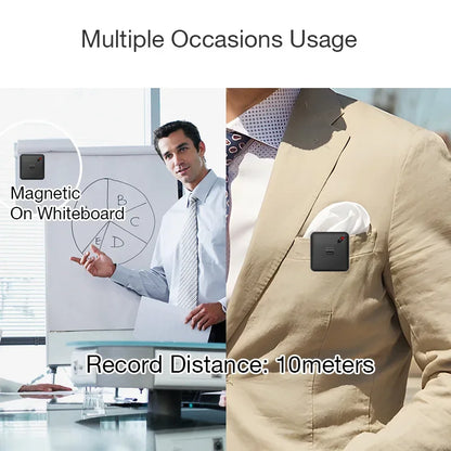 Mini röstinspelare klämma på magnetisk telefon diktafon