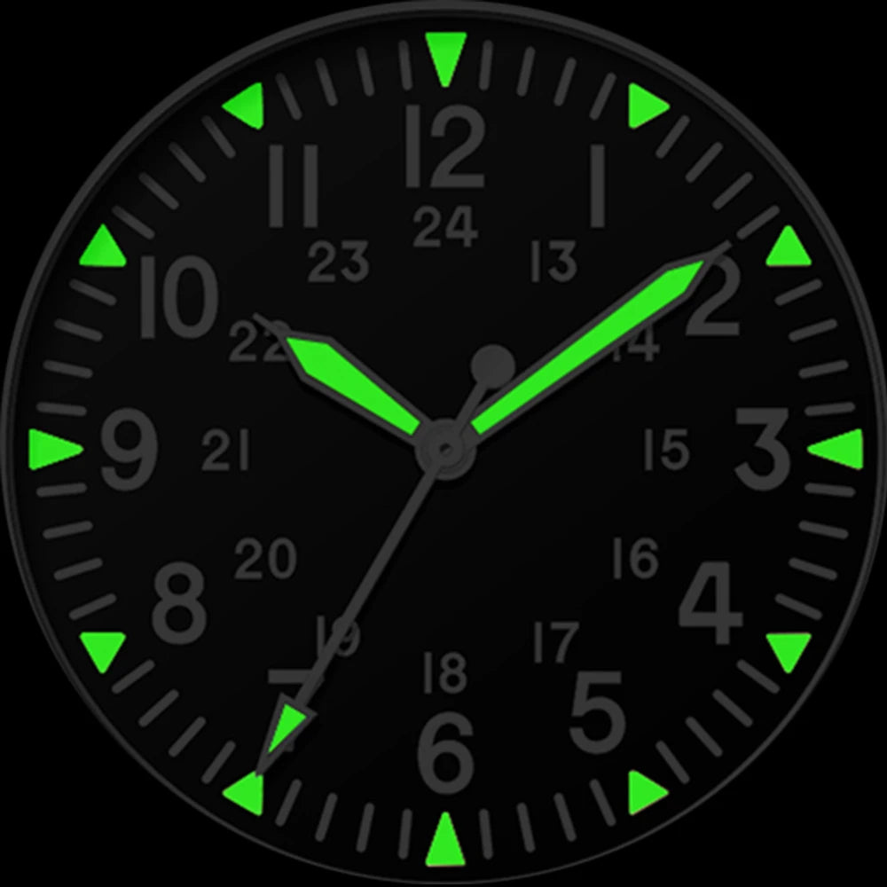 Militær Quartz Feltur 37mm Safir Efterår 2025