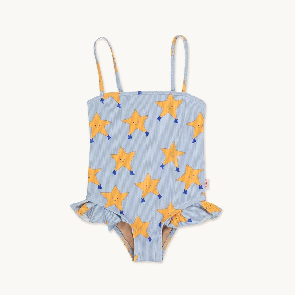 Lightweight unisex one-piece swimsuit - casual cut, nylon, beach & pool wear for kids