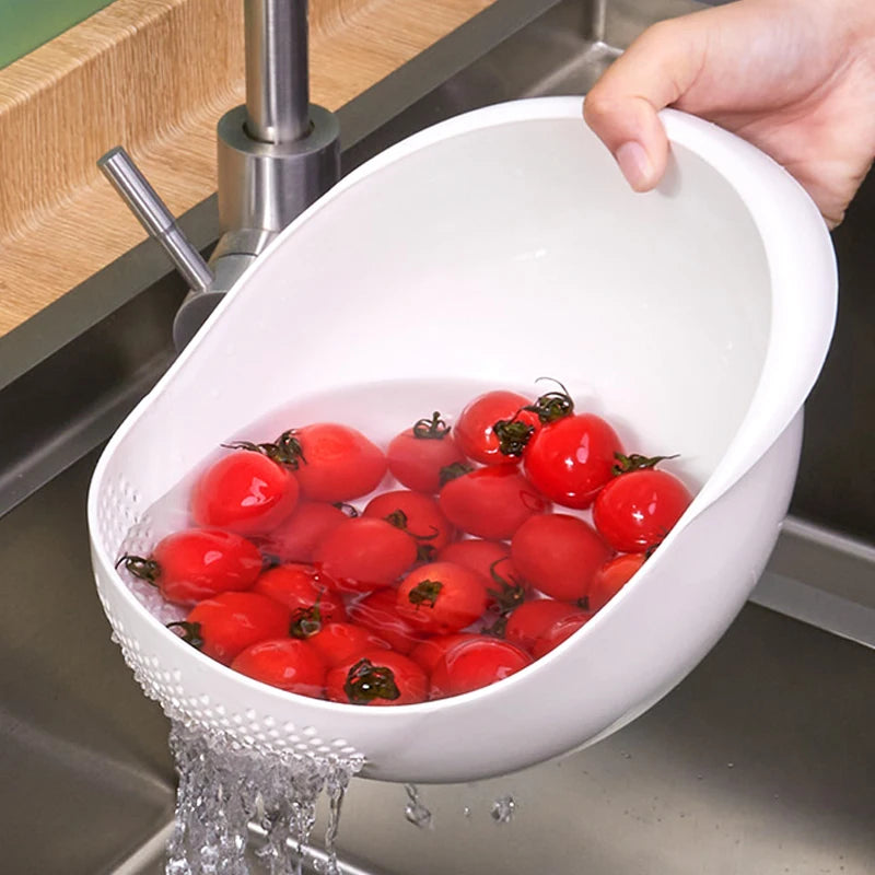 Using Colander For Rice Rice Colander With Handles Kitchen Drain Basket Fall 2026 Easy Rinse Q ...