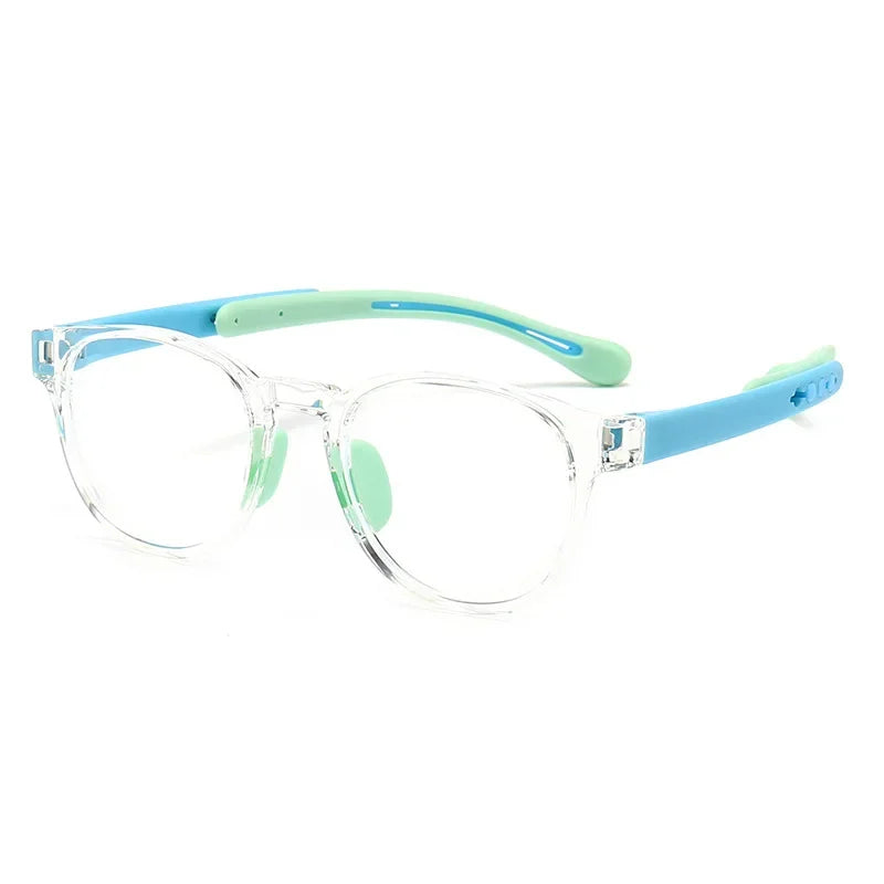 Blue Light Blocking Glasses Kids Eyewear Anti Eyestrain UV Protection for Digital Devices Back to School 2026