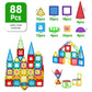 Magnetic Building Tiles Set - 3D STEM Stacking Blocks for Kids, Educational Magnet Toys for Boys & Girls