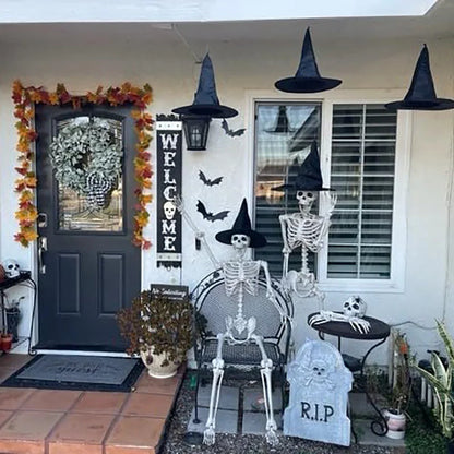 Witch Hats Hanging Decor Halloween Props Indoor Outdoor