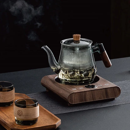 800W Ultra-Thin Electric Ceramic Stove Hot Plate - Multifunctional Tea Maker for Home Cooking