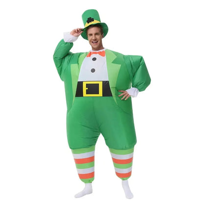 Opblaasbaar mascotte-clownkostuum voor volwassen mannen en vrouwen voor dansfeesten, kermissen en openingsvieringen 2026