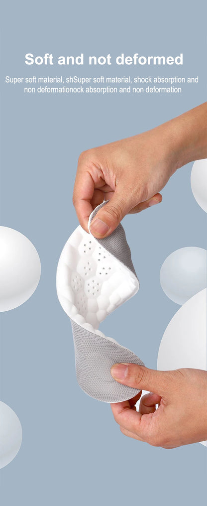 Sport Latex Insoles with Arch Support – Breathable Cushion Plantar Fascia Insole