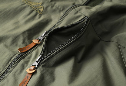 Chaqueta táctica impermeable para hombre - con capucha, ligera