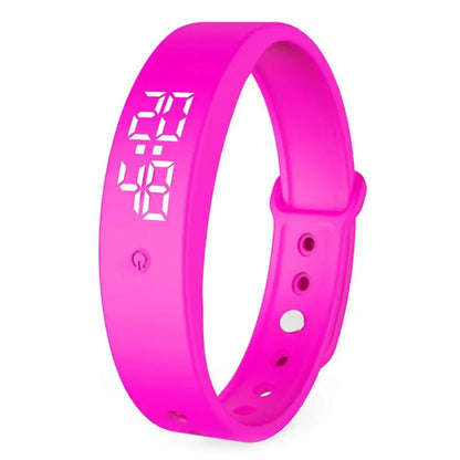 Intelligentes Armband Silikonband Fitnessmesser Wasserdicht Körpertemperaturmesser Vibrationsalarm Frühling 2026 Trend