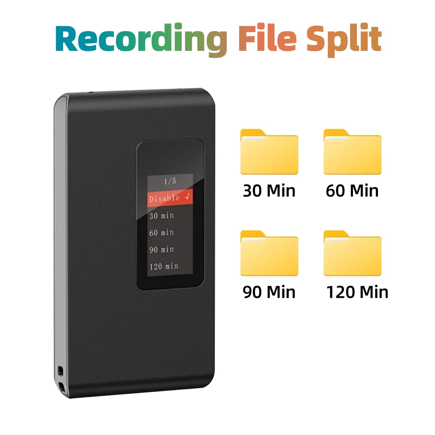 Mini Digital Diskreter Sprachrekorder Für Kinder Tasche