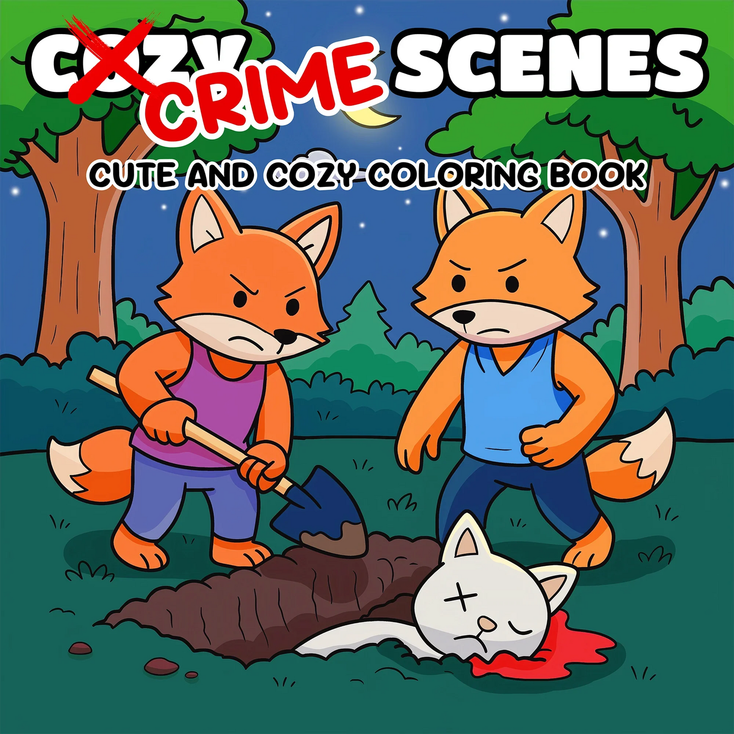 Coloring Book Halloween Theme For All Ages Cute And Cozy Creepy Creatures 24 Page Edition Fall 2025 Gift Idea