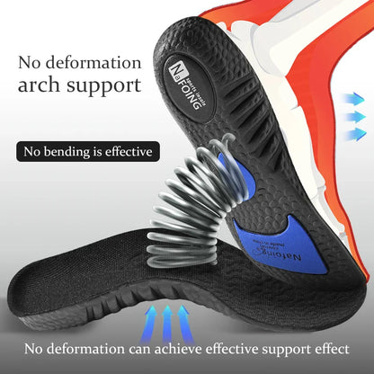 EVA Insoles Shock Absorbent Cushion Orthotic Insole Back To School 2025 Breathable Comfort