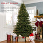 Pre-Lit Douglas Fir Artificial Christmas Tree - Holiday Decoration with 1,355 Branch Tips & 450 Warm White Lights