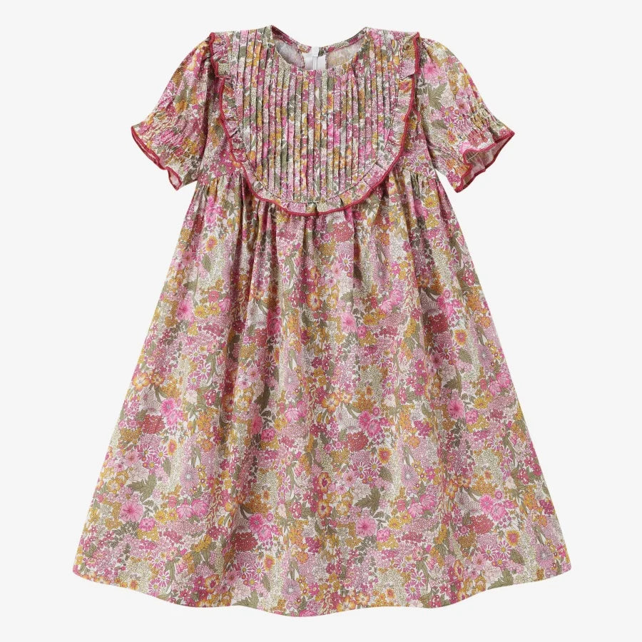 Abiti coordinati morbidi unisex per bambini – motivo a quadri, floreale, 100% cotone, abbigliamento casual estivo