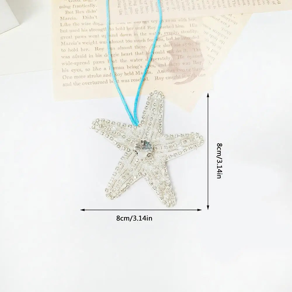 Kokospalme paljettmerke nøkkelring veskeanheng håndlaget