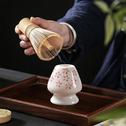 Matcha Bamboo Tea Set 3Pc Japanese Tea Tools Eco Friendly