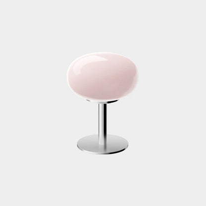 Lámpara de mesa de vidrio Macaron Luz nocturna tricolor Protector de ojos