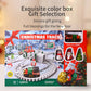 Electric Christmas Train Set for Kids - Fun Track Car Toy, Educational Gift for Children, Battery-Powered Holiday Playtime