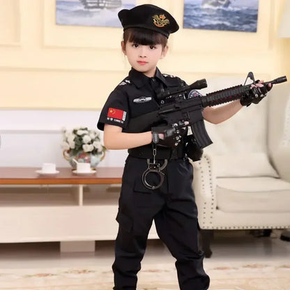 Politiekostuum voor kinderen, Halloween-cosplaykostuumset met hoed voor jongens en meisjes, carnavalsfeest en cadeau 2026