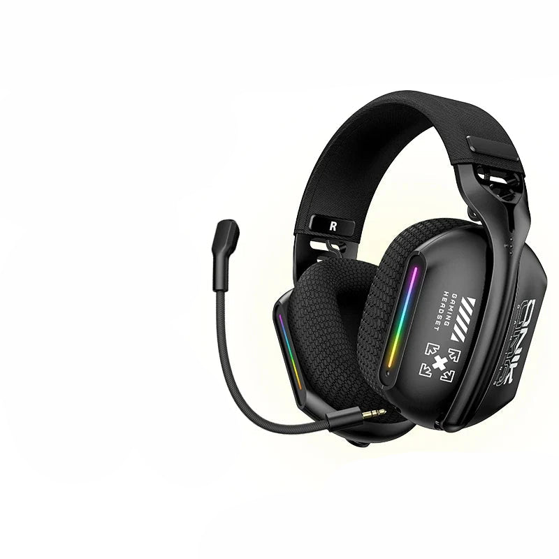 Wireless Gaming Headset Tri Mode Bluetooth Wired Immersive