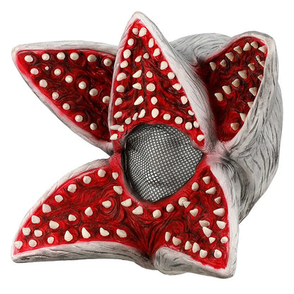 Demogorgon Stranger Things Silicone Full-Head Cosplay Helmet Halloween Haunted House Prop 2026
