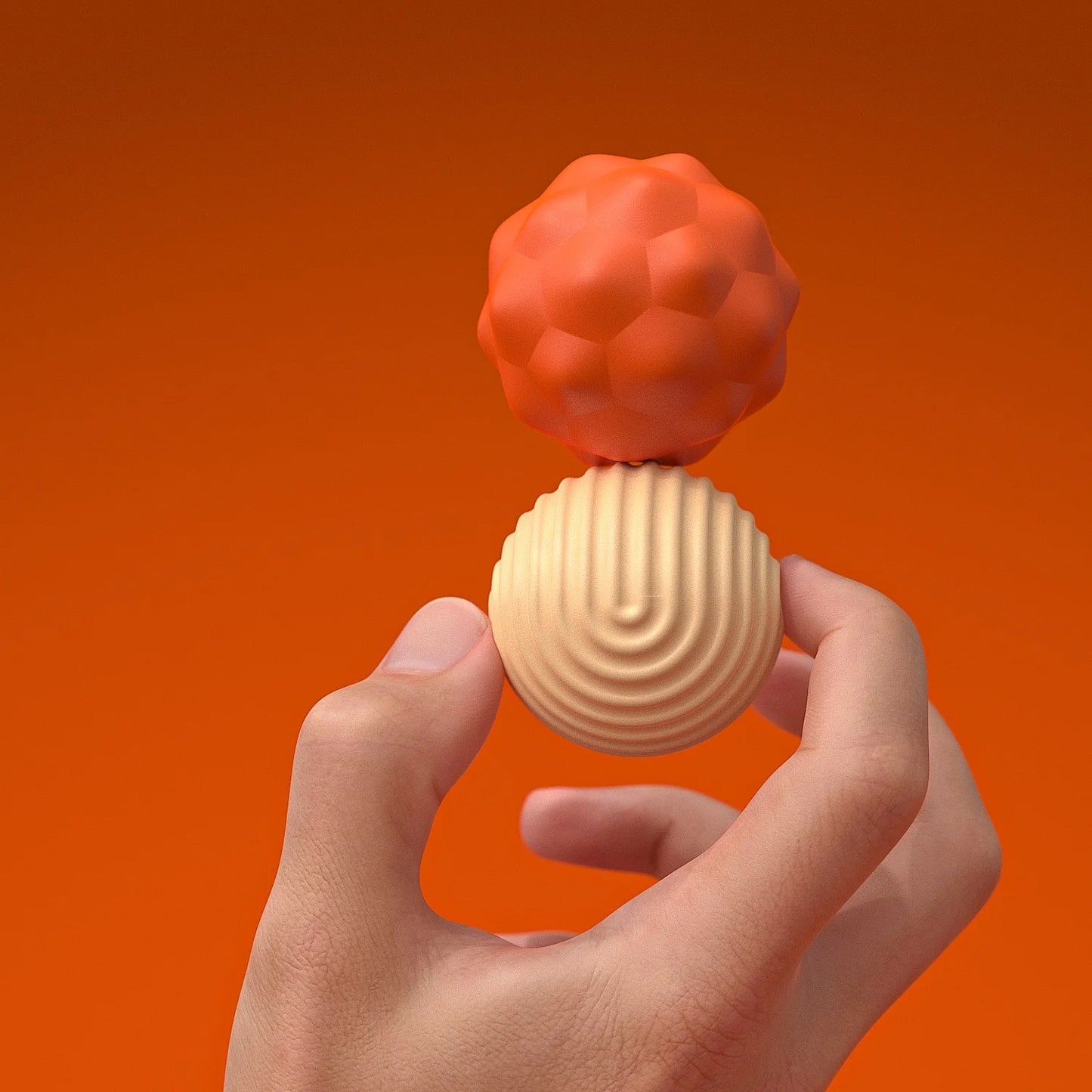 Silicone Magnetic Sensory Balls Fidget Toy Stress Relief