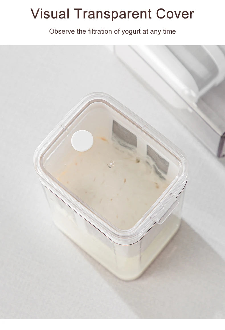 Yogurt Strainer Stainless Steel Filter For Whey Separation