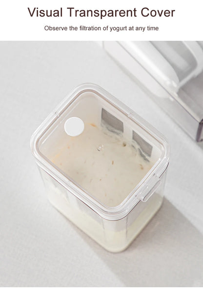 Yogurt Strainer Stainless Steel Filter For Whey Separation