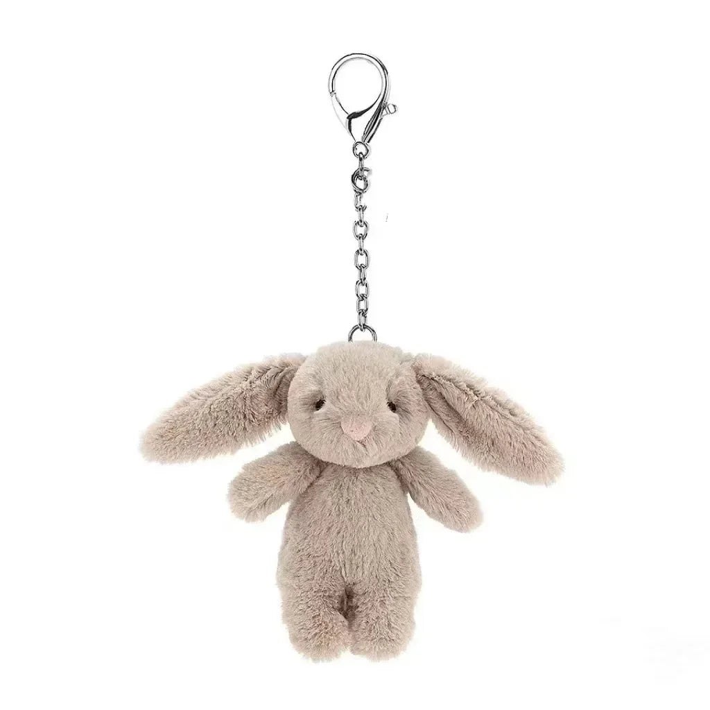 Rabbit Plush Keychain Cute Bunny Bag Charm Soft Gift