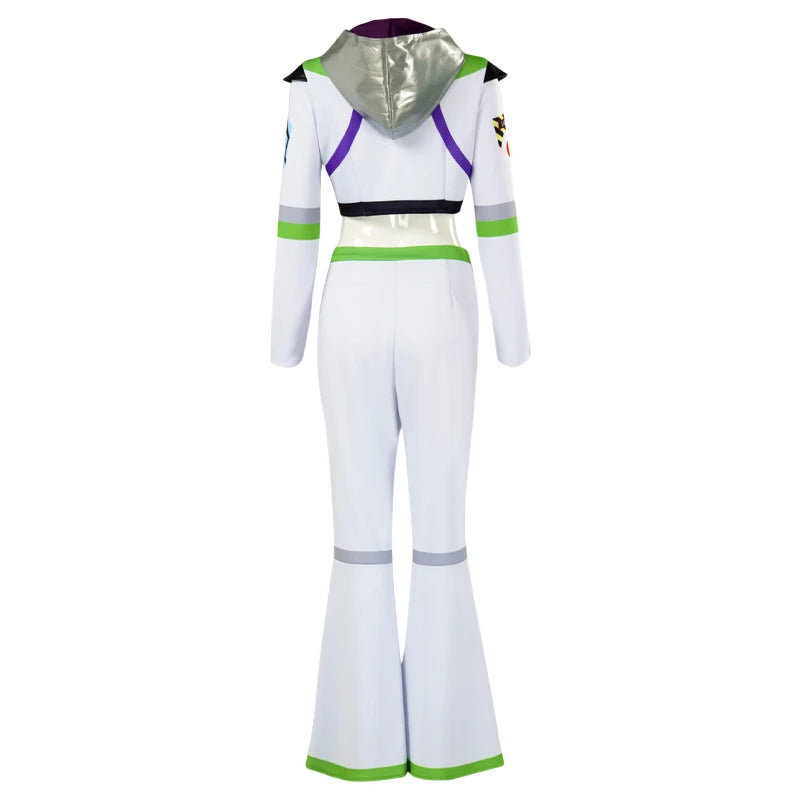 Buzz Lightyear Toy Story Disney-cosplaypak, jumpsuit met vleugels voor volwassenen, Halloweenfeest 2026