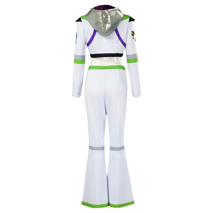 Buzz Lightyear Toy Story Disney-cosplaypak, jumpsuit met vleugels voor volwassenen, Halloweenfeest 2026