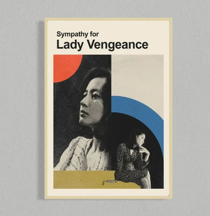 Retro Movie Poster Canvas Collage Mid Century Wall Art