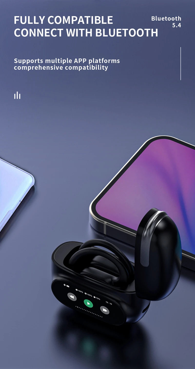 AI Translation Bluetooth Earphones With ANC And Touch