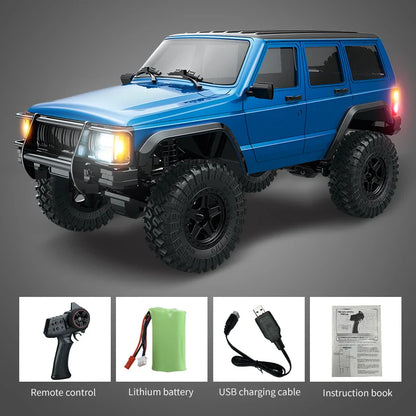 RC Car 1/18 Scale 4WD Off Road Crawler Toy Remote Control 2.4G With 40 Minute Run Time Fall 2025 Gift