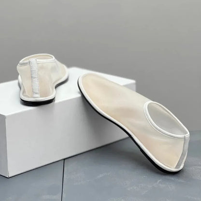 Breathable Women Mesh Ballet Flats - Slip On, For Summer