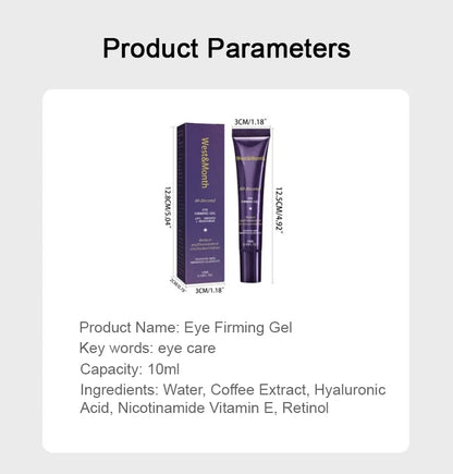 Retinol Eye Bag Removal Cream – Anti-Wrinkle Firming Dark Circle Puffiness Eye Gel Skin Care 2026