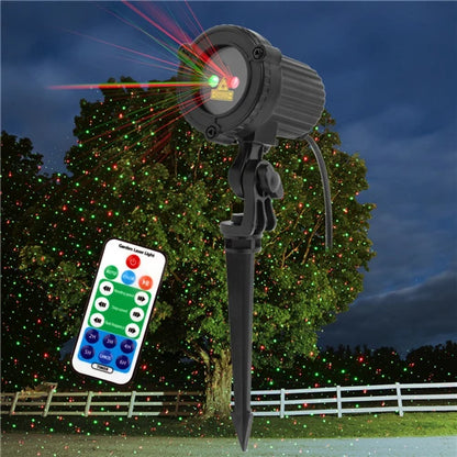 Christmas Laser Light Projector Waterproof Outdoor Garden
