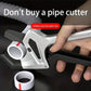 Water-Resistant PVC Pipe Cutter Tool - Multi-Purpose Garden Tool for Plastic & Rubber Tubing