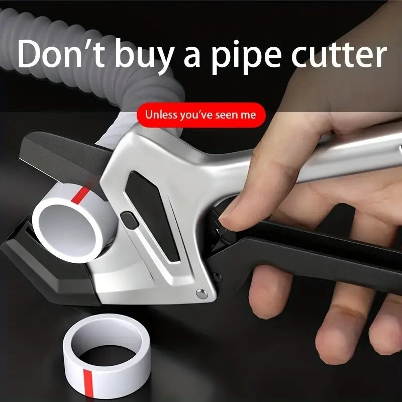 Water-Resistant PVC Pipe Cutter Tool - Multi-Purpose Garden Tool for Plastic & Rubber Tubing