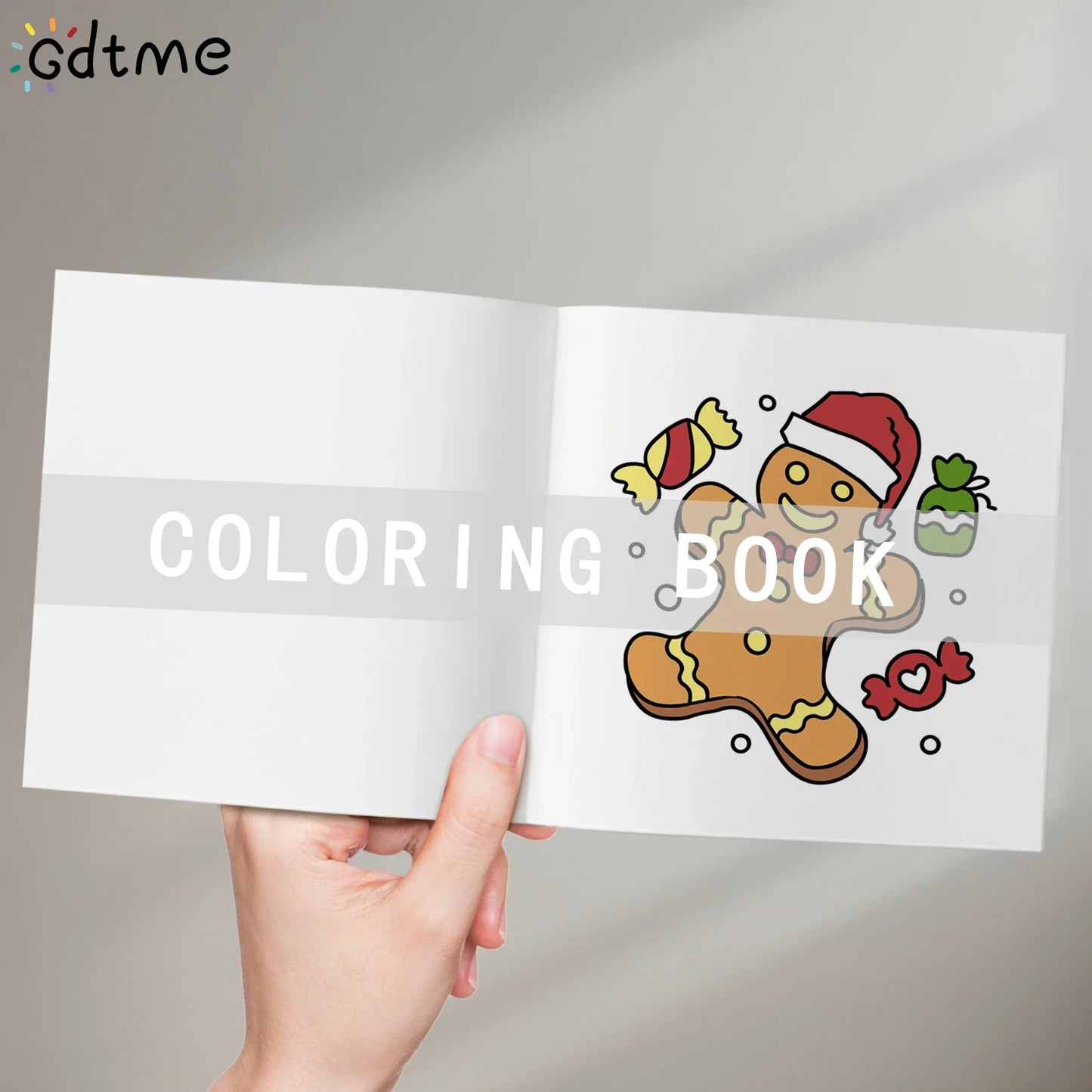 Coloring Book For Adults Cozy Christmas Theme Easy Relaxing Holiday Coloring Pages Gift Idea 2025
