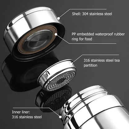 1000ml Stainless Steel Insulated Water Bottle for Office