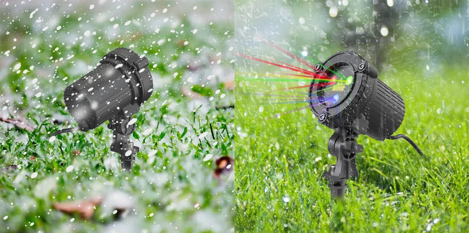 Christmas Laser Light Projector Waterproof Outdoor Garden